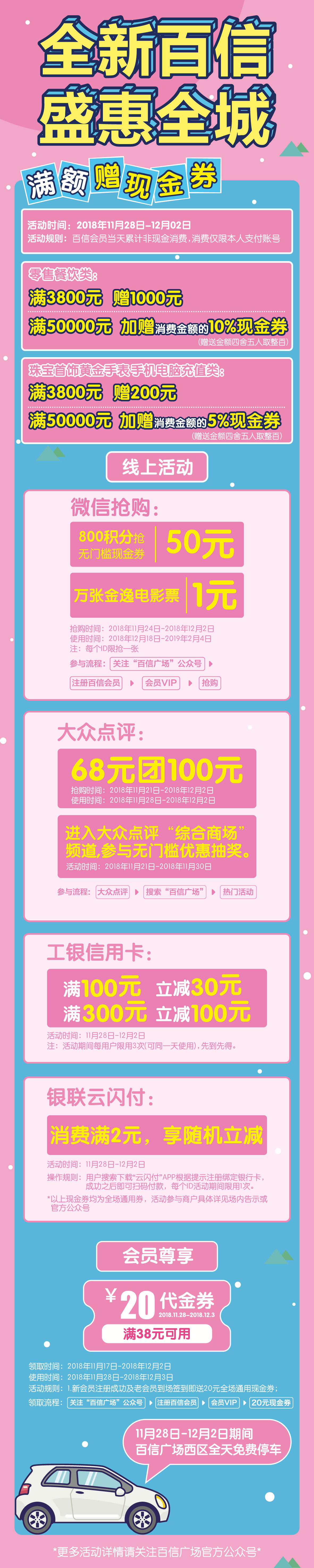 11月28日全新百信廣場(chǎng)西區(qū)傾城綻放！